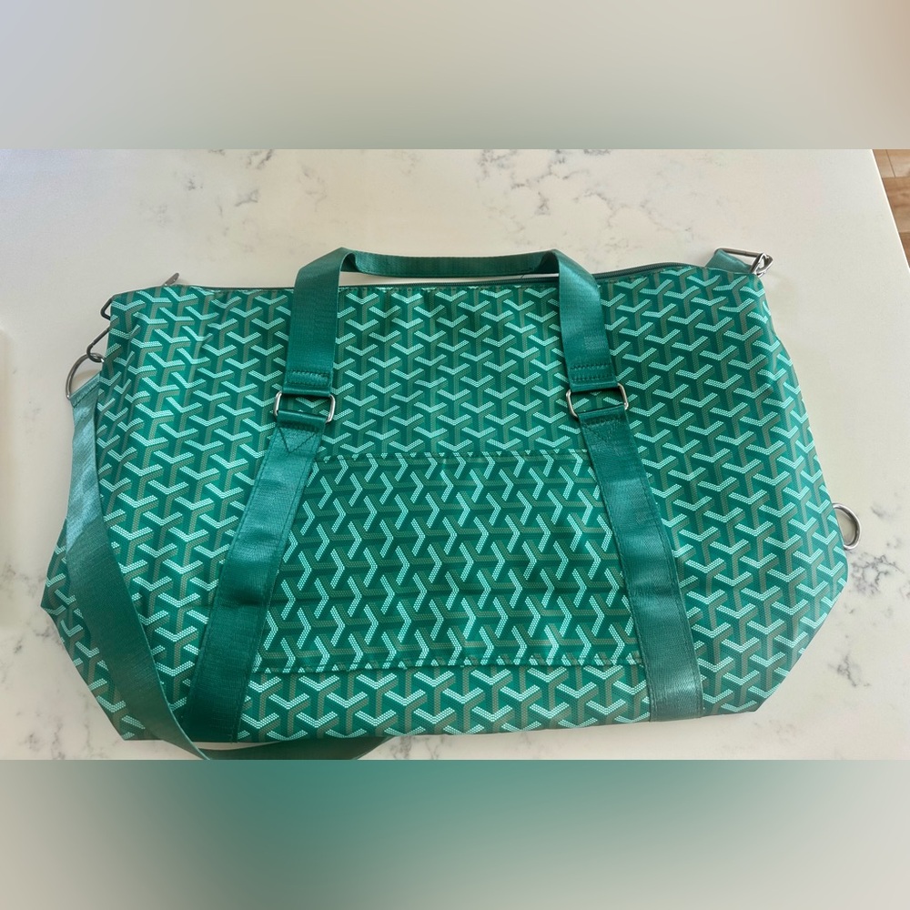 Green WeekenderTote Bag